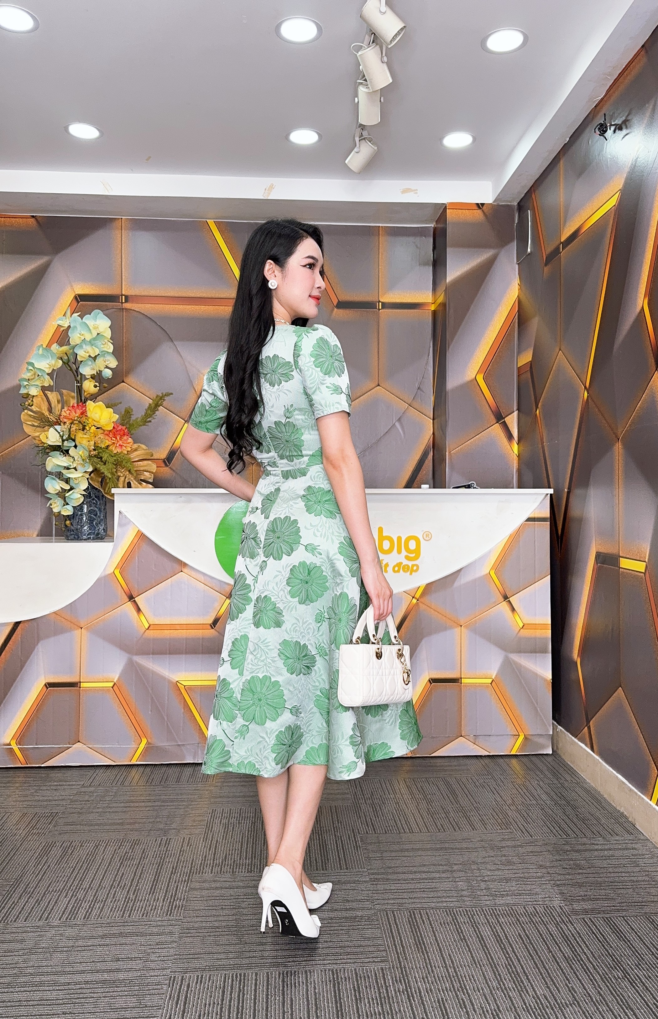 Đầm xòe - Y1823 - Thương hiệu Zonbig_thumbnail_1