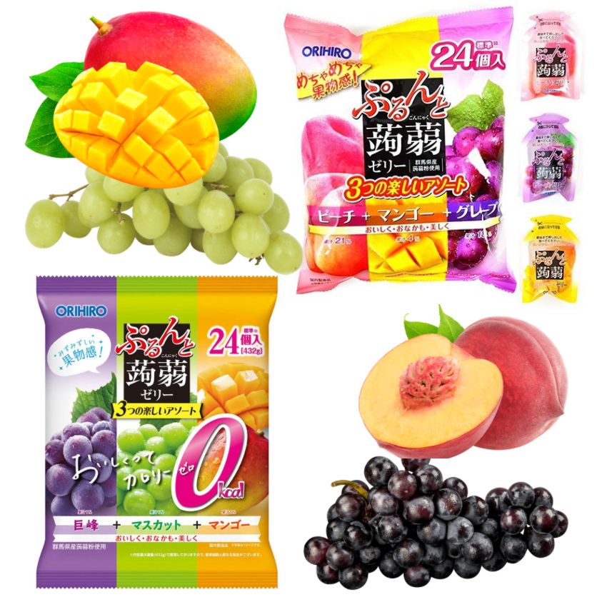 Thạch trái cây orihiro mix vị
