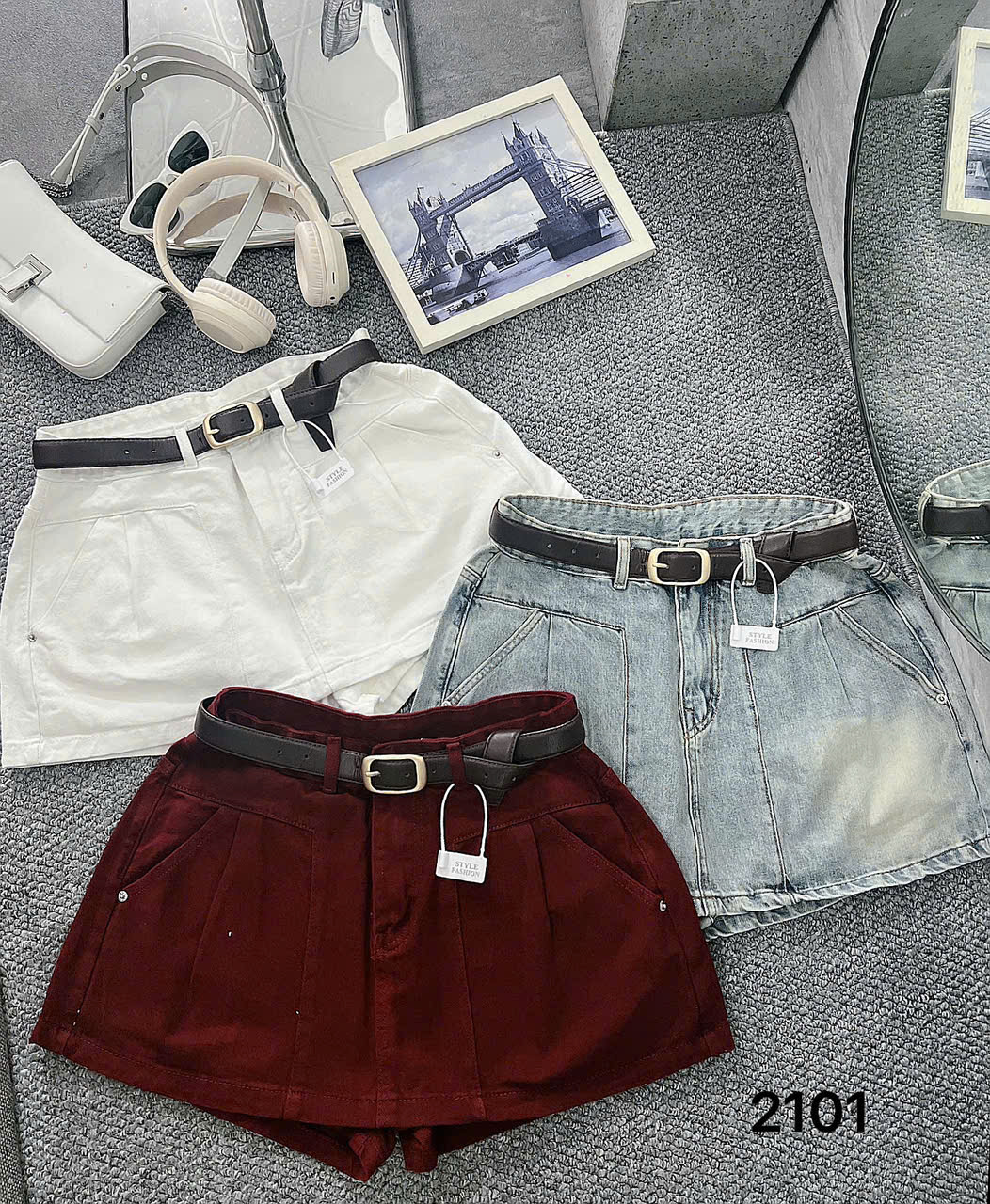 Quần váy jean xếp ly kiểu bigsize QVJ2101 dành cho nàng béo mập từ 55-90kg_thumbnail_8