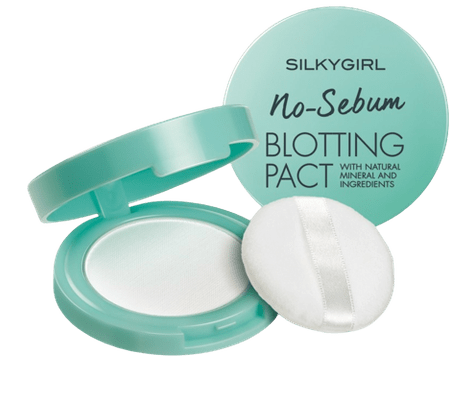 Phấn Phủ Silkygirl Khoáng Kiềm Dầu Dạng Nén Không Màu 7g