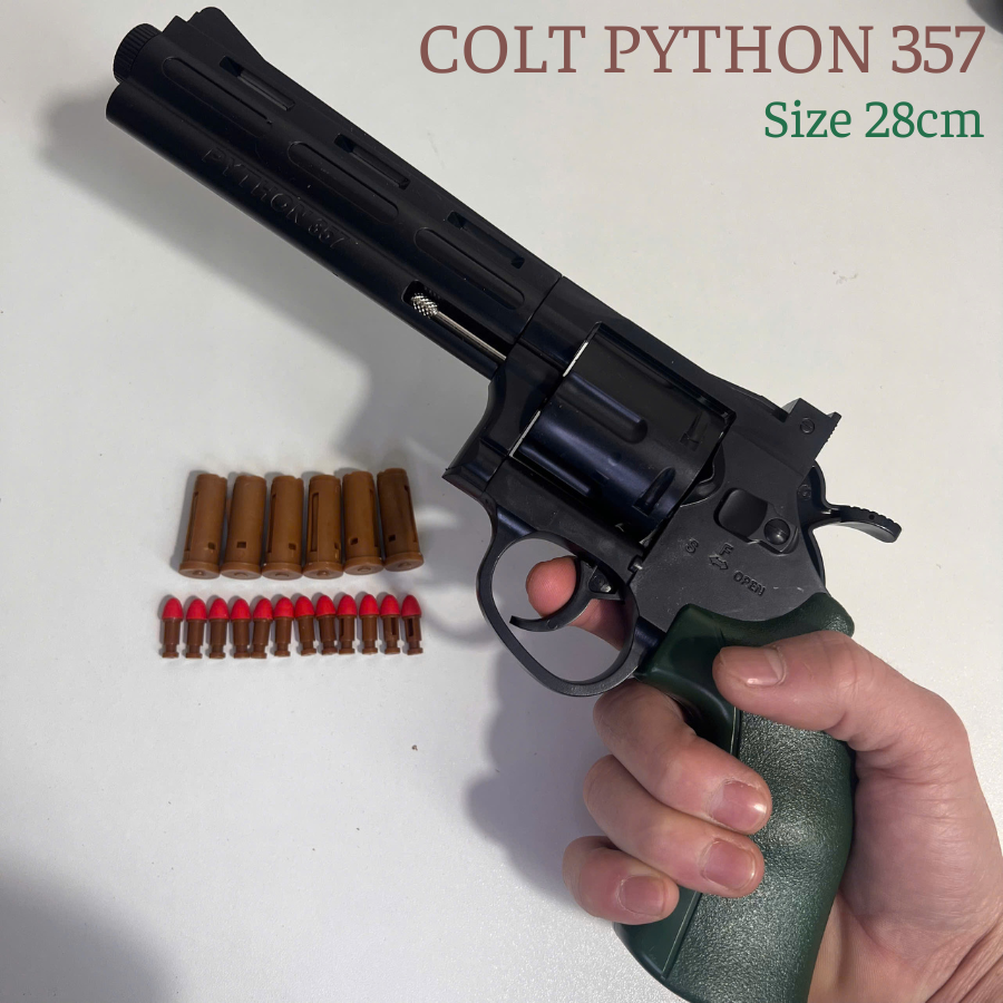 Súng Đồ Chơi Súng Lục Ổ Quay Colt Python 357 kích thước 23-28cm_thumbnail_2