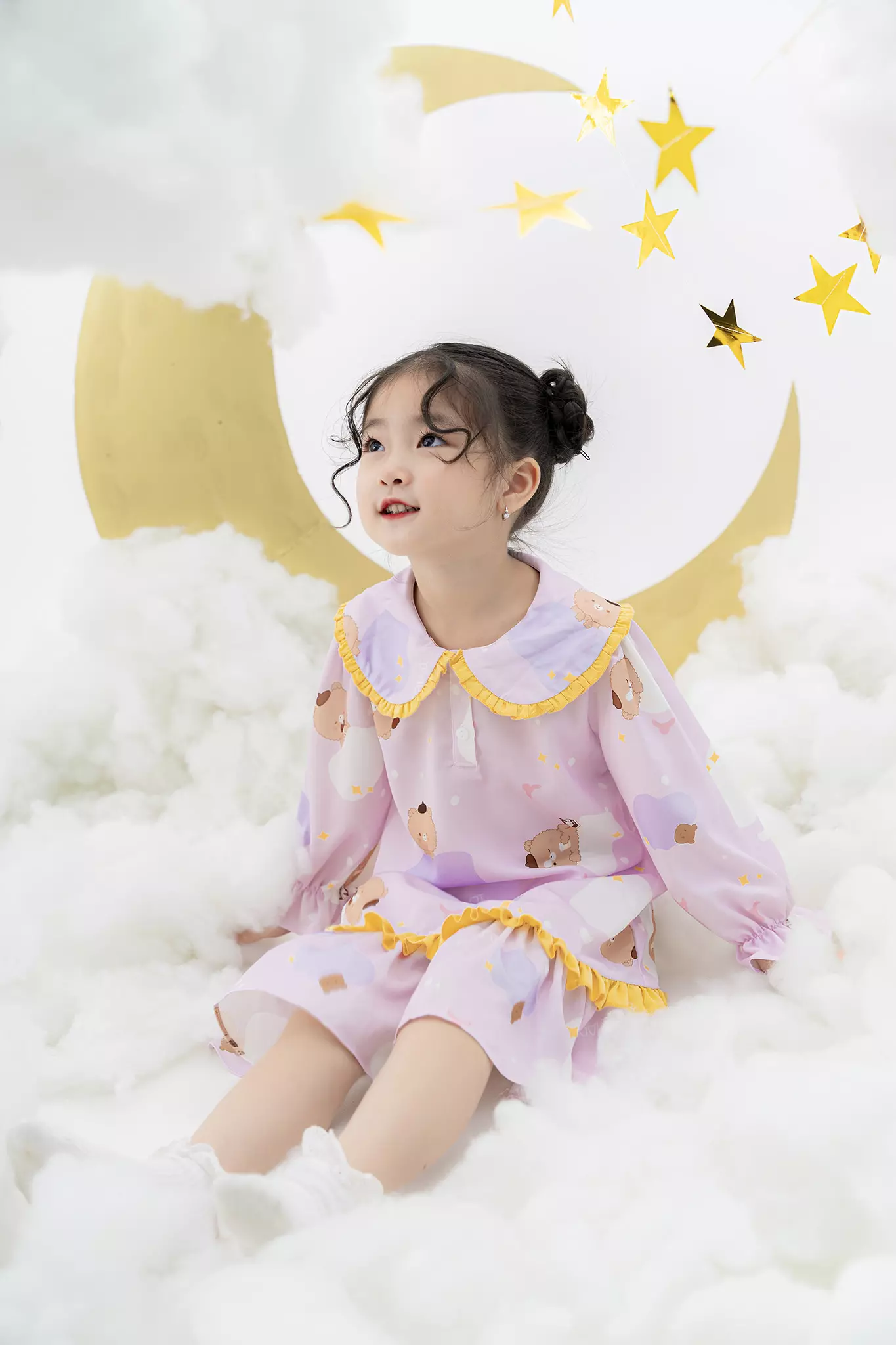 [ Outfit mềm mại ]Váy lụa đuôi cá cổ sen_thumbnail_1