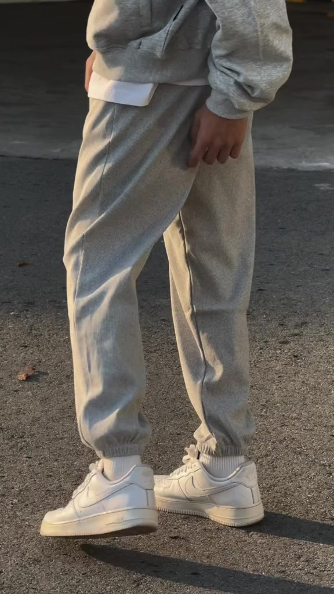 Quần Nỉ Tăm Jogger Unisex _thumbnail_3