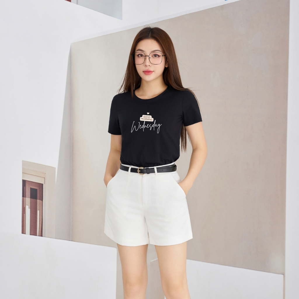 [Form Vừa] Áo phông nữ Friday - Áo phông thời trang LOZA dáng vừa - G0181_thumbnail_9
