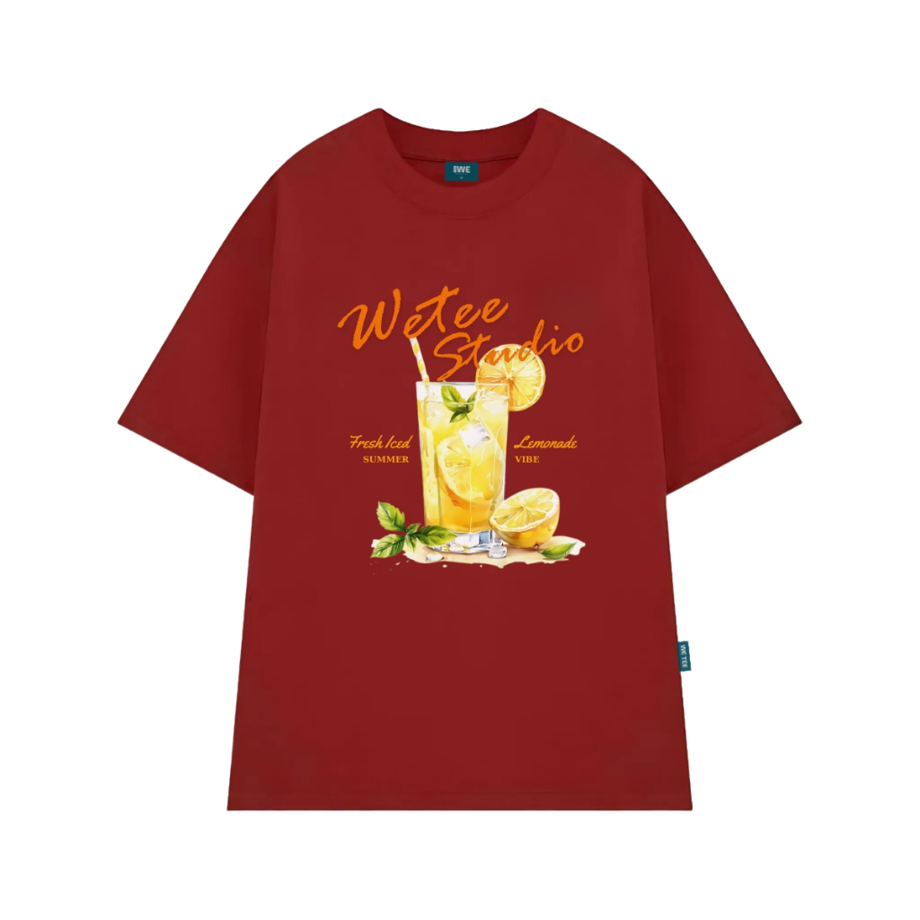 Áo thun unisex nam nữ Fresh Iced Lemonade local brand We Tee dáng oversize rộng - WU1083_thumbnail_3