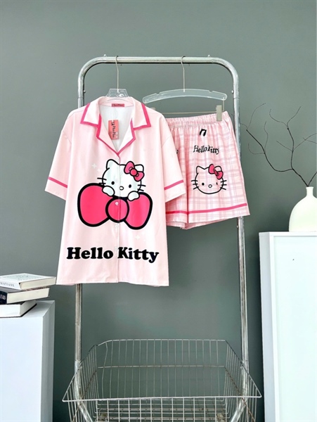 [Thun10]Đồ Bộ Vải Thun Bigsize – Mặc Lạnh, Nhẹ Tênh, Họa Tiết Cute Cho Nàng 65–85kg