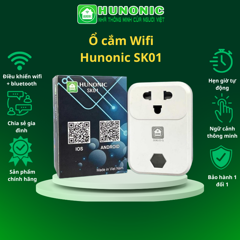 Ổ cắm di dộng HunonIC SK01