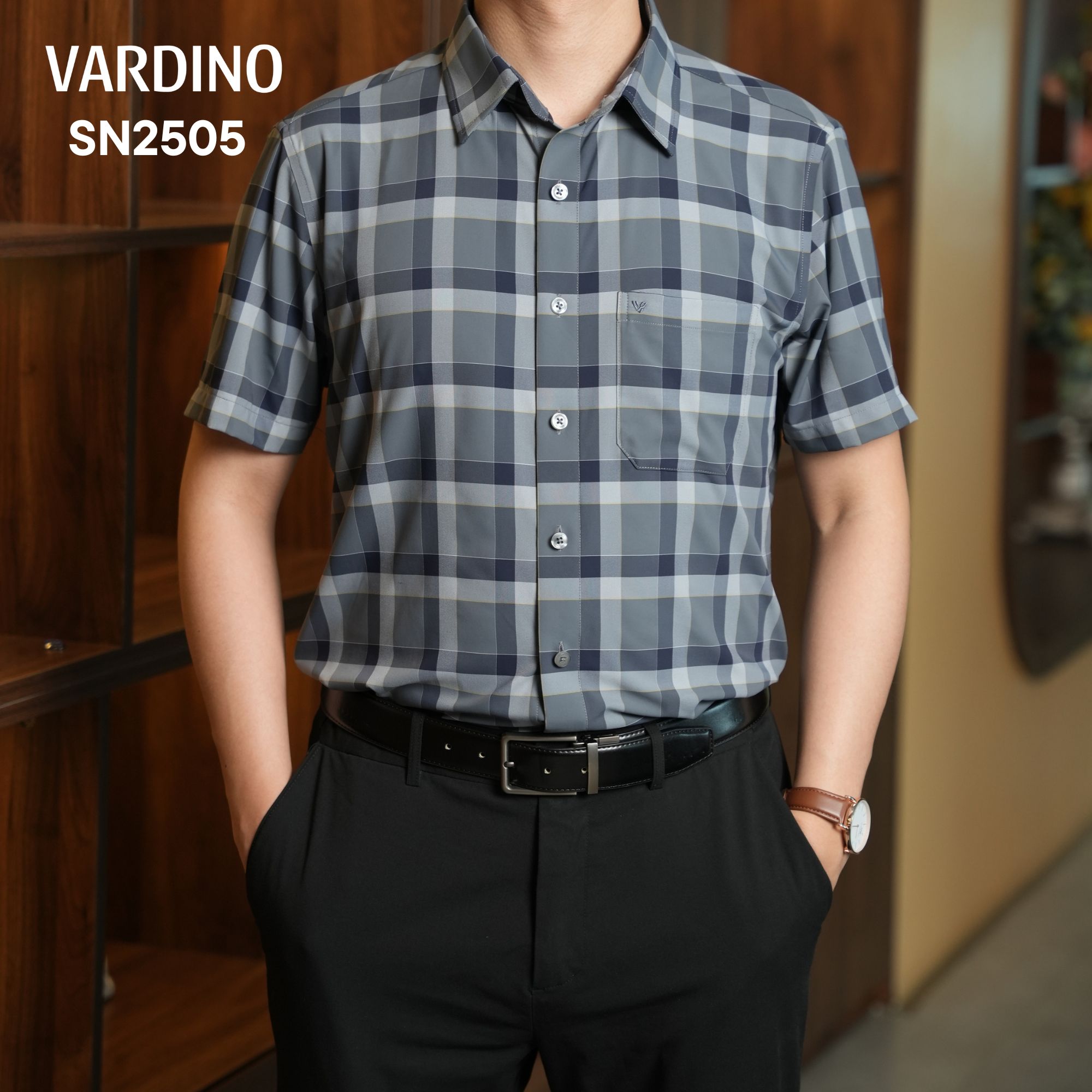 Áo sơ mi nam Vardino SN2505_thumbnail_2