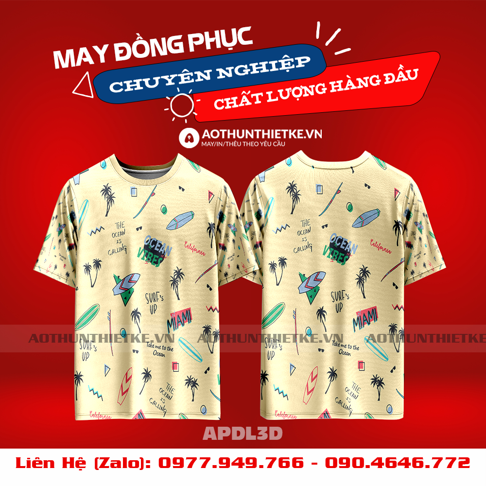 Áo Phông Du Lịch 3D-TK61