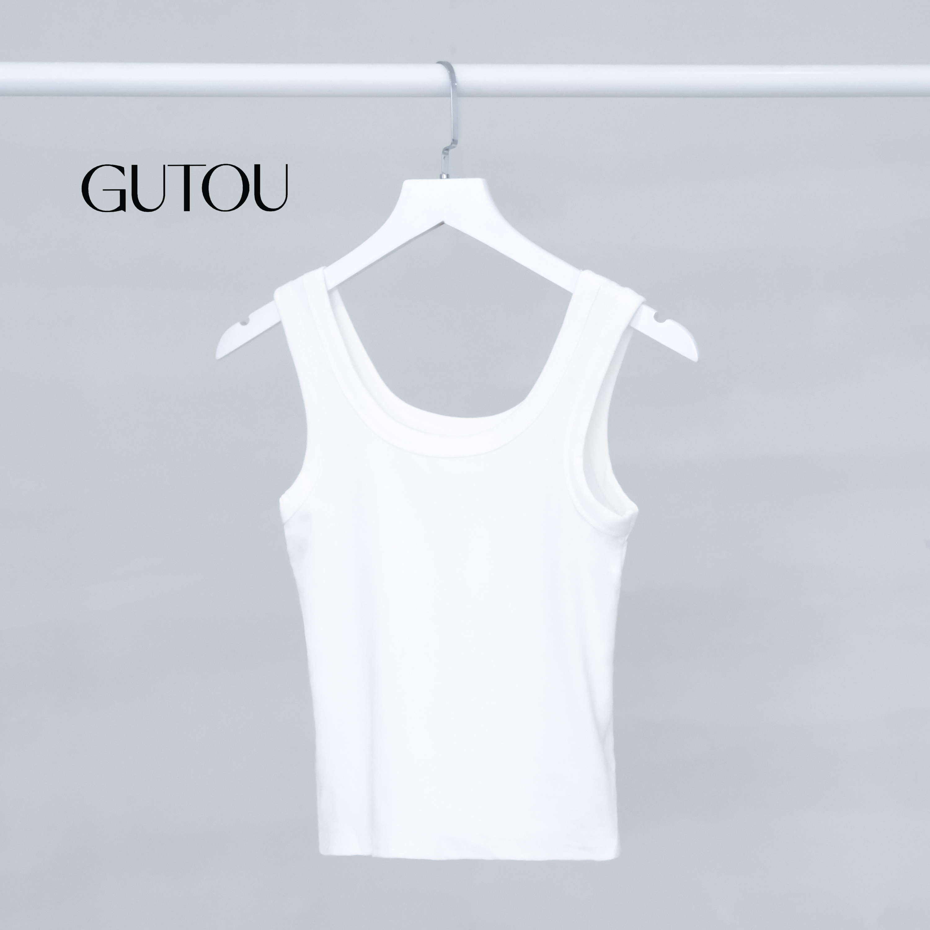 [ GUTOU ] Áo Ba Lỗ Basic Cổ Tròn Ôm Body_thumbnail_7