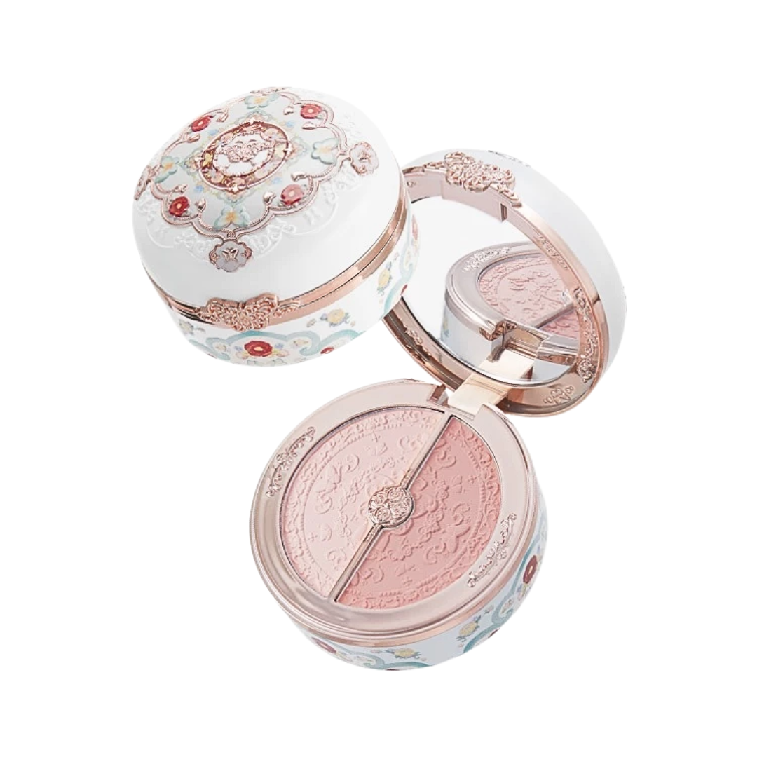 [FLOWER KNOWS] Phấn má hồng 2 ngăn Flower Knows Butterfly Cloud Collar