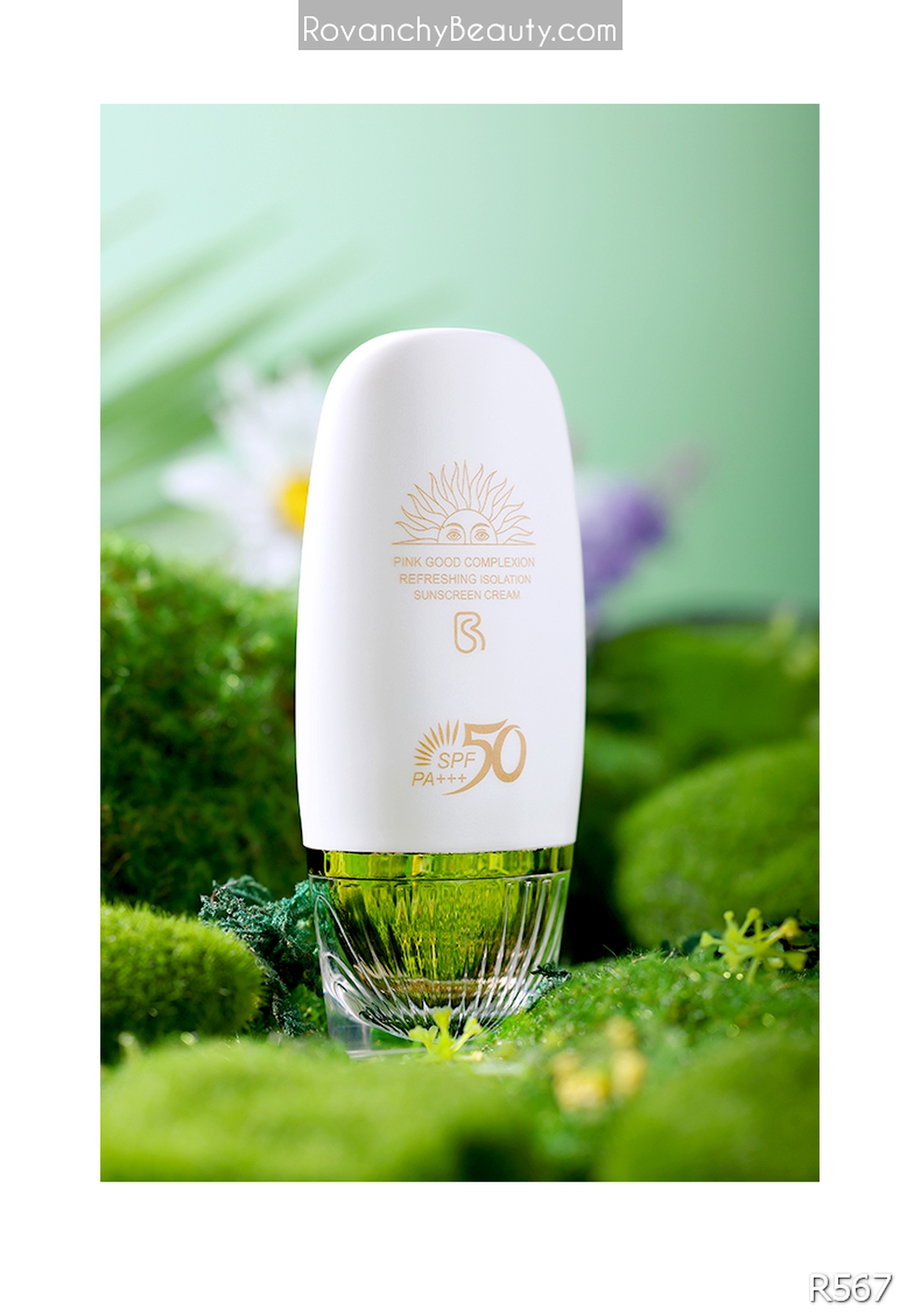 R567 Kem Chống Nắng ROVANCHY SPF90+ PA++++ - Dưỡng Ẩm, Kiềm Dầu, Chống Nước, Bảo Vệ Da Hoàn Hảo (30g)_thumbnail_7