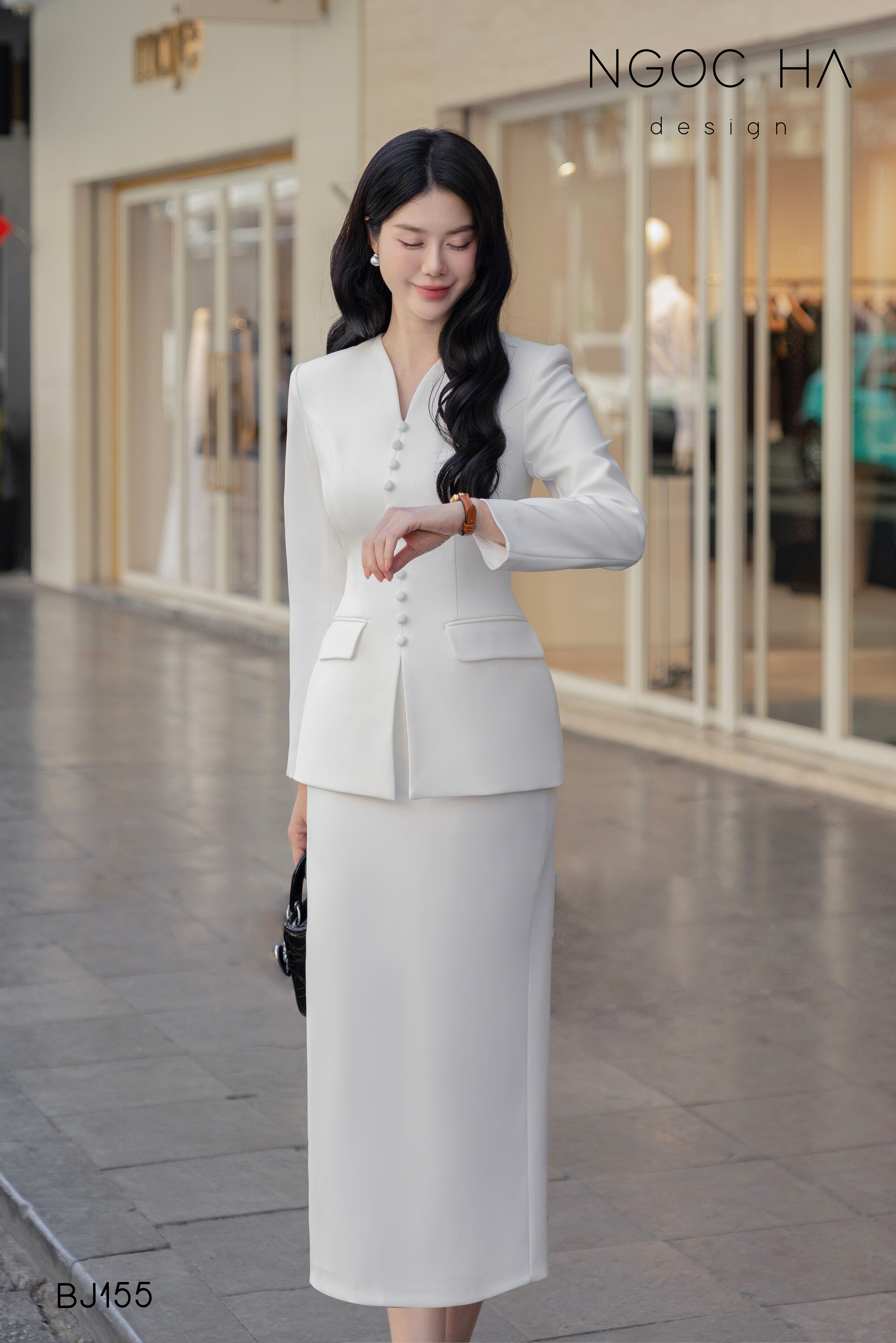 Laure Set_ Bộ Vest Đính Nhiều Cúc Dài Tay BJ155_thumbnail_4