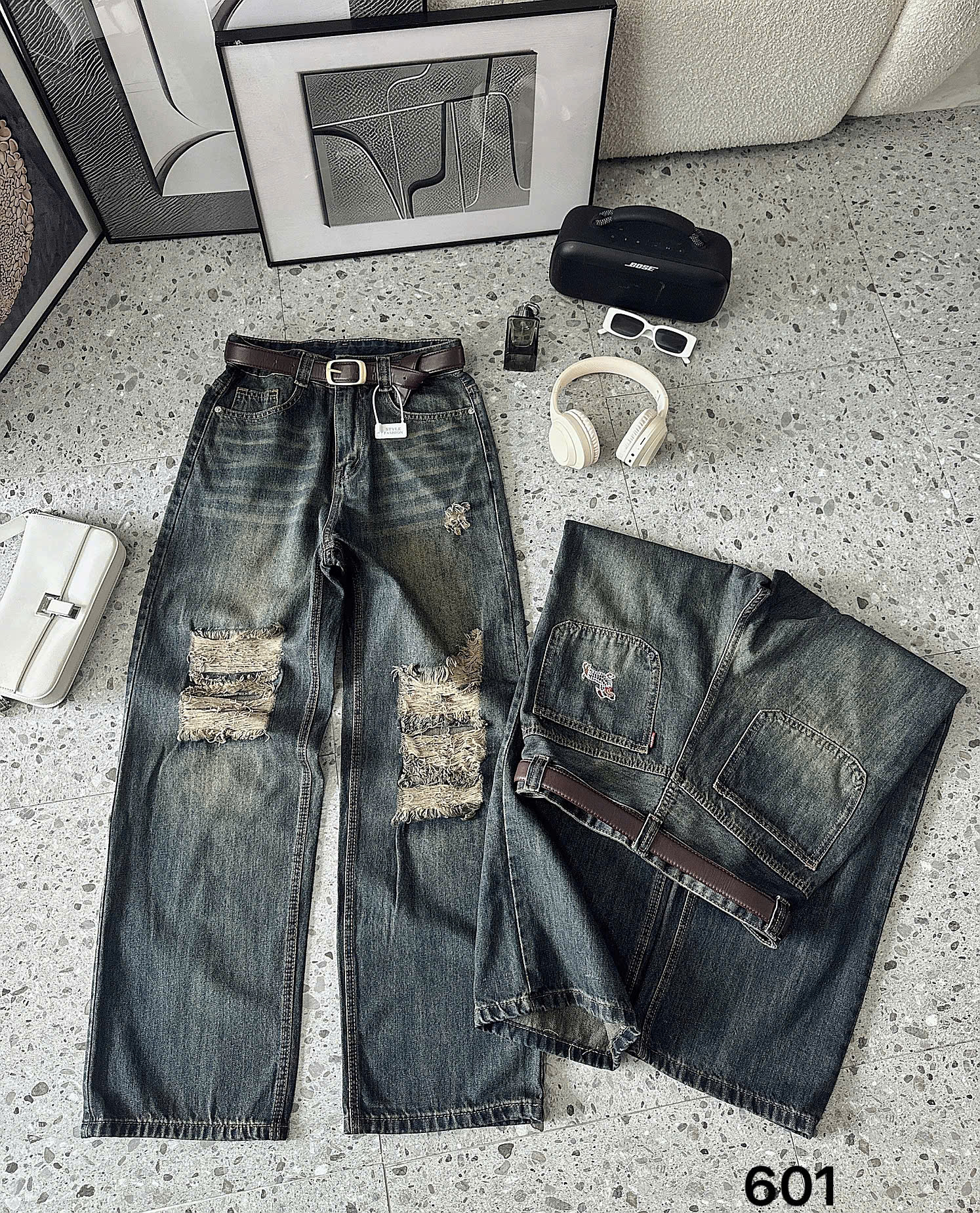 BIGSIZE- Quần suông thêu chó thơm T-QJ601_thumbnail_10