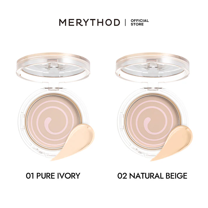 [MERYTHOD] Reel Cover Melting Pact Makeup Foundation Compact Cream Type