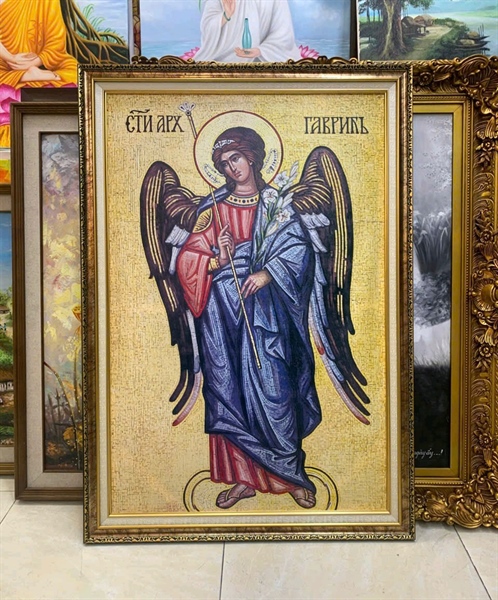 Tranh canvas Thiên thần Micae 40x60cm