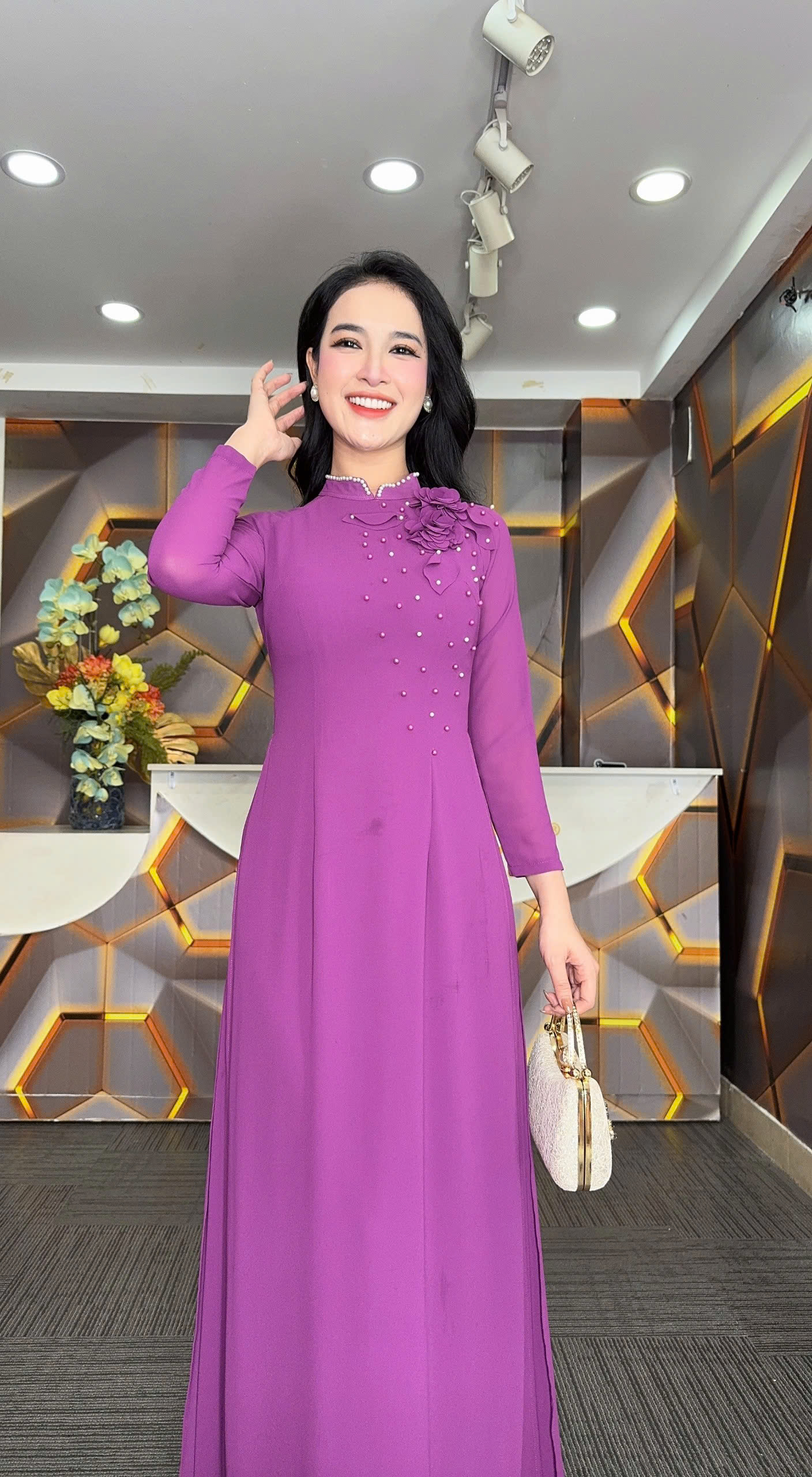 Đầm giả áo dài - Y1877 - Thương hiệu Zonbig_thumbnail_7