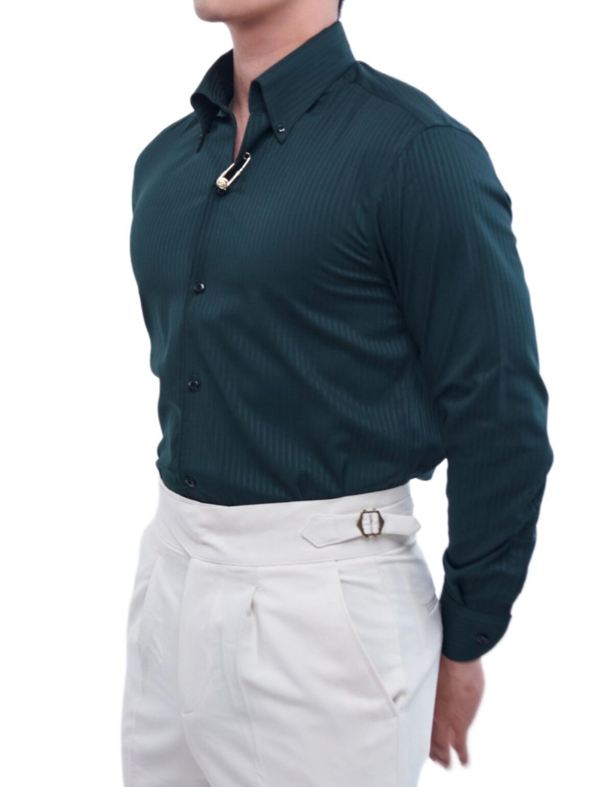 Sơ Mi Button Down Sọc Tiger Pin_thumbnail_13