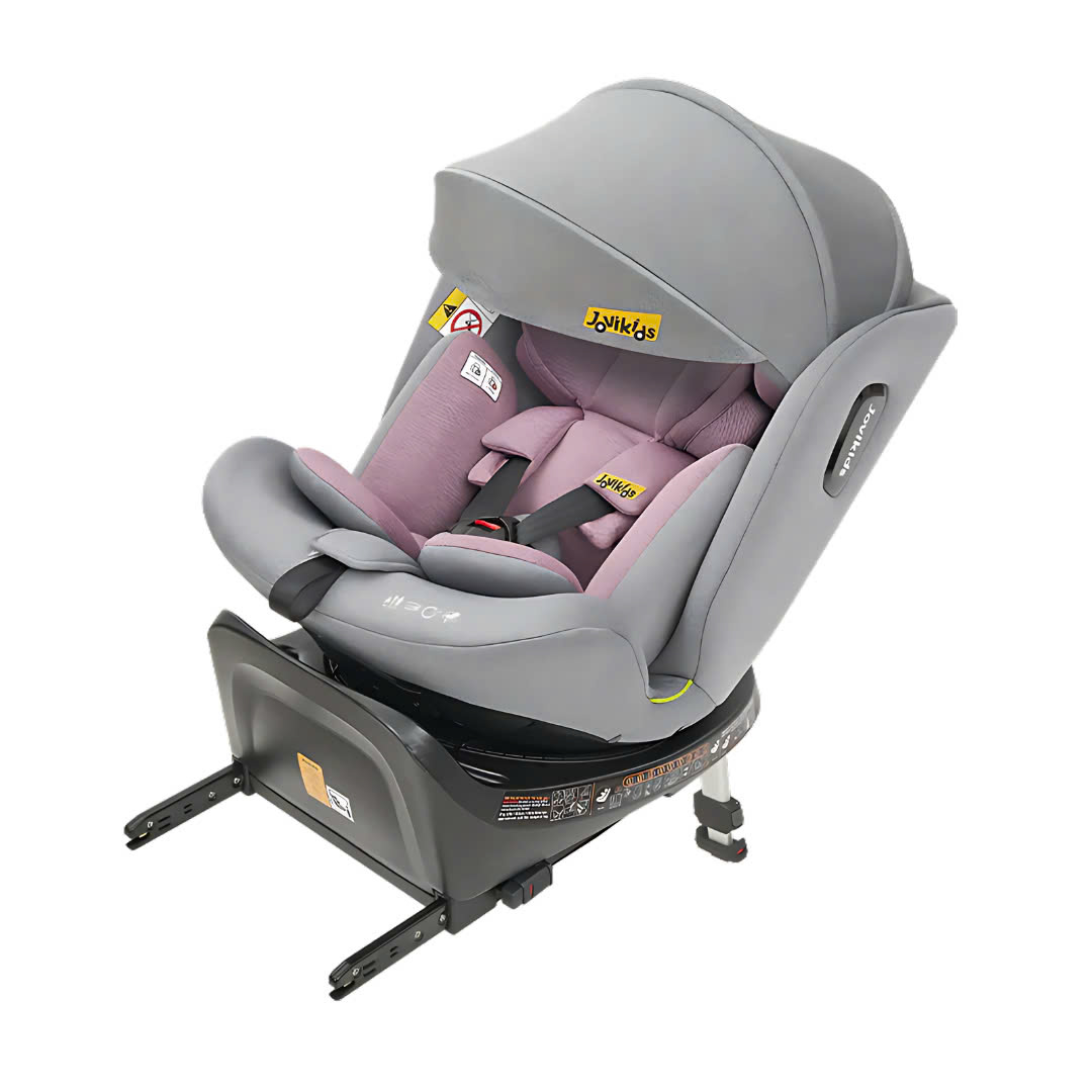 Ghế ô tô xoay 360 độ có chân chống i-Size Jovikids Ranger 40-150cm [NHẬP CODE 