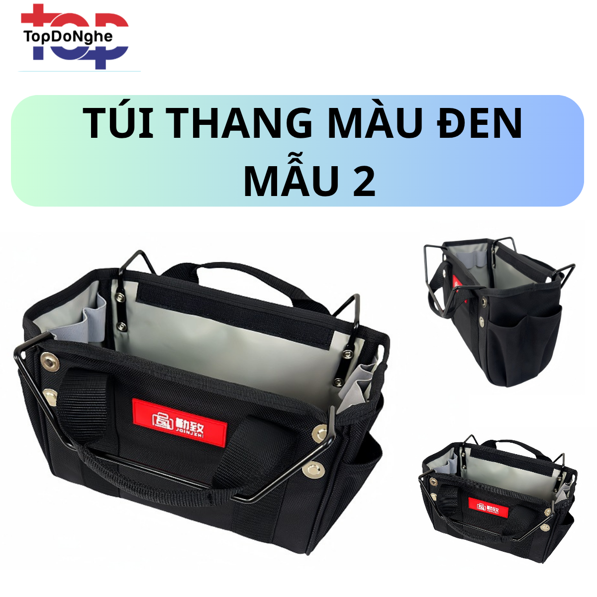 Túi đựng đồ nghề vật tư dụng cụ trên thang nhôm chữ A tiện dụng tool  bag_thumbnail_2