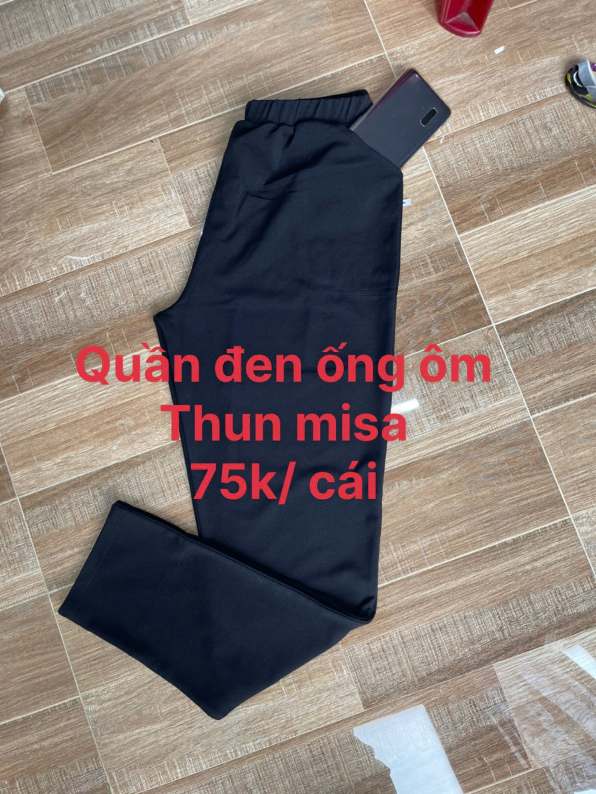 🖤 QUẦN ĐEN LẺ ỐNG ÔM – MẶC LÀ ĐẸP 🖤