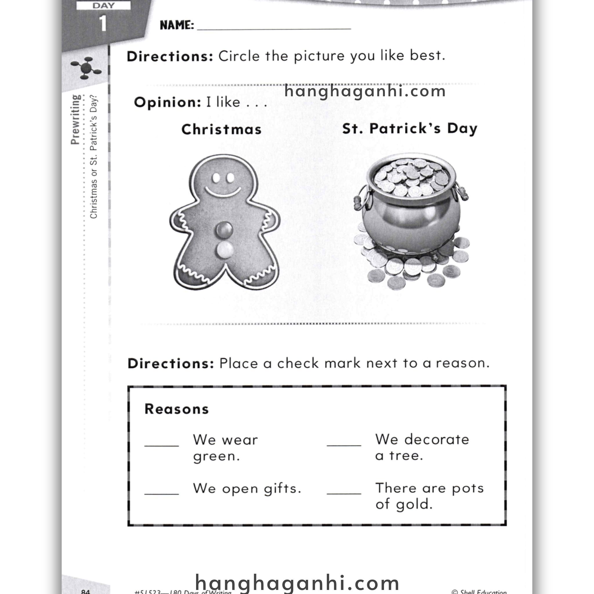 Sách 180 Days Of Writing Grade K_thumbnail_9