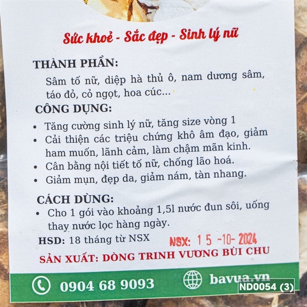 Trà sâm tố nữ ✔_thumbnail_2