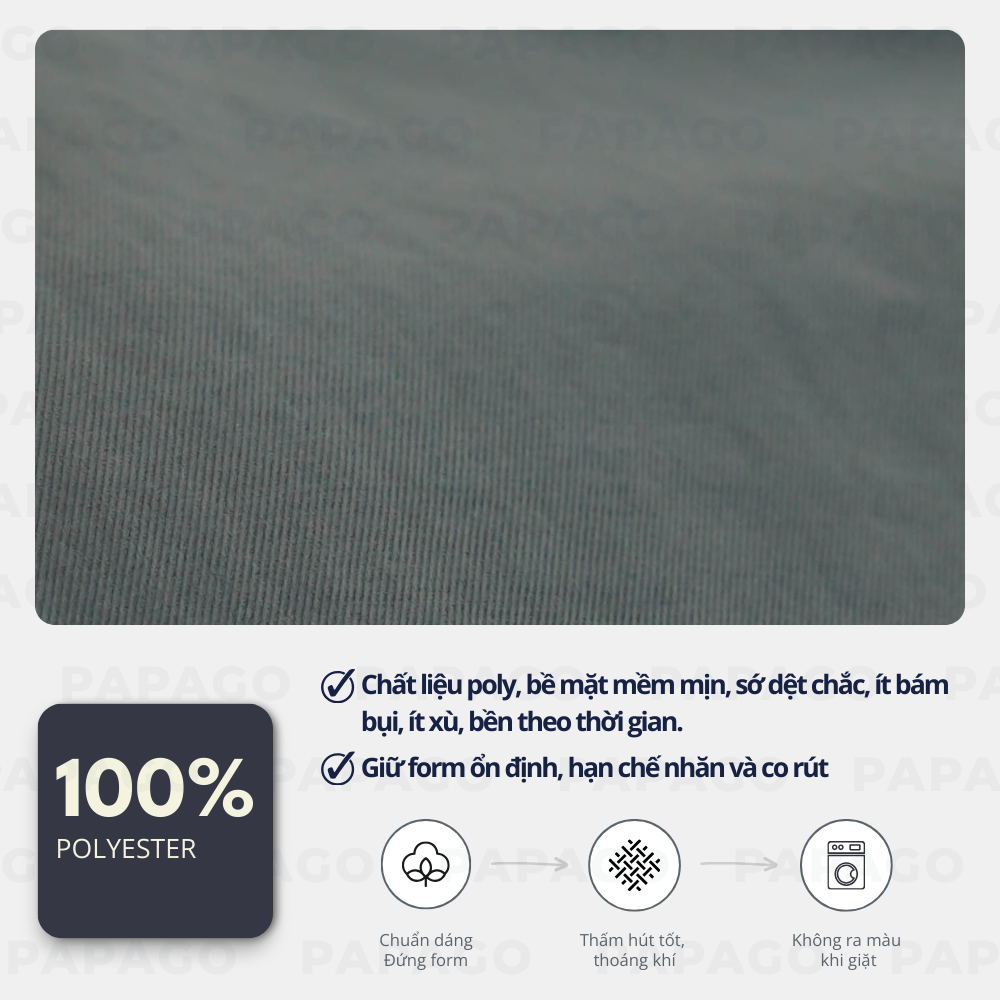 Quần short nam PAPAGO, quần ngố cao cấp chất mềm đẹp trung niên - P25QS002_thumbnail_2