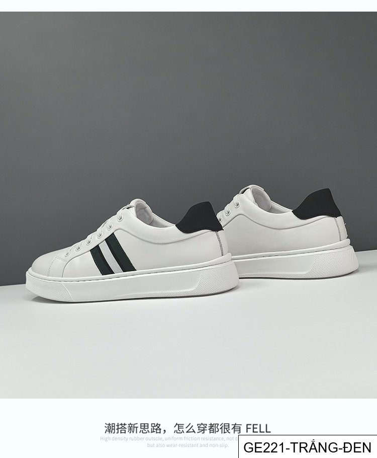 GE221 - Giày thể thao nam da thật giày thường ngày cao cấp dễ phối hợp thời trang nam giày nam ga châu Âu sang trọng nhẹ nhàng xỏ chân lười_thumbnail_4