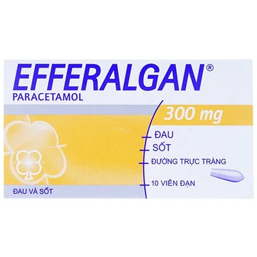 Efferalgan 300mg UPSA SAS thuốc đạn