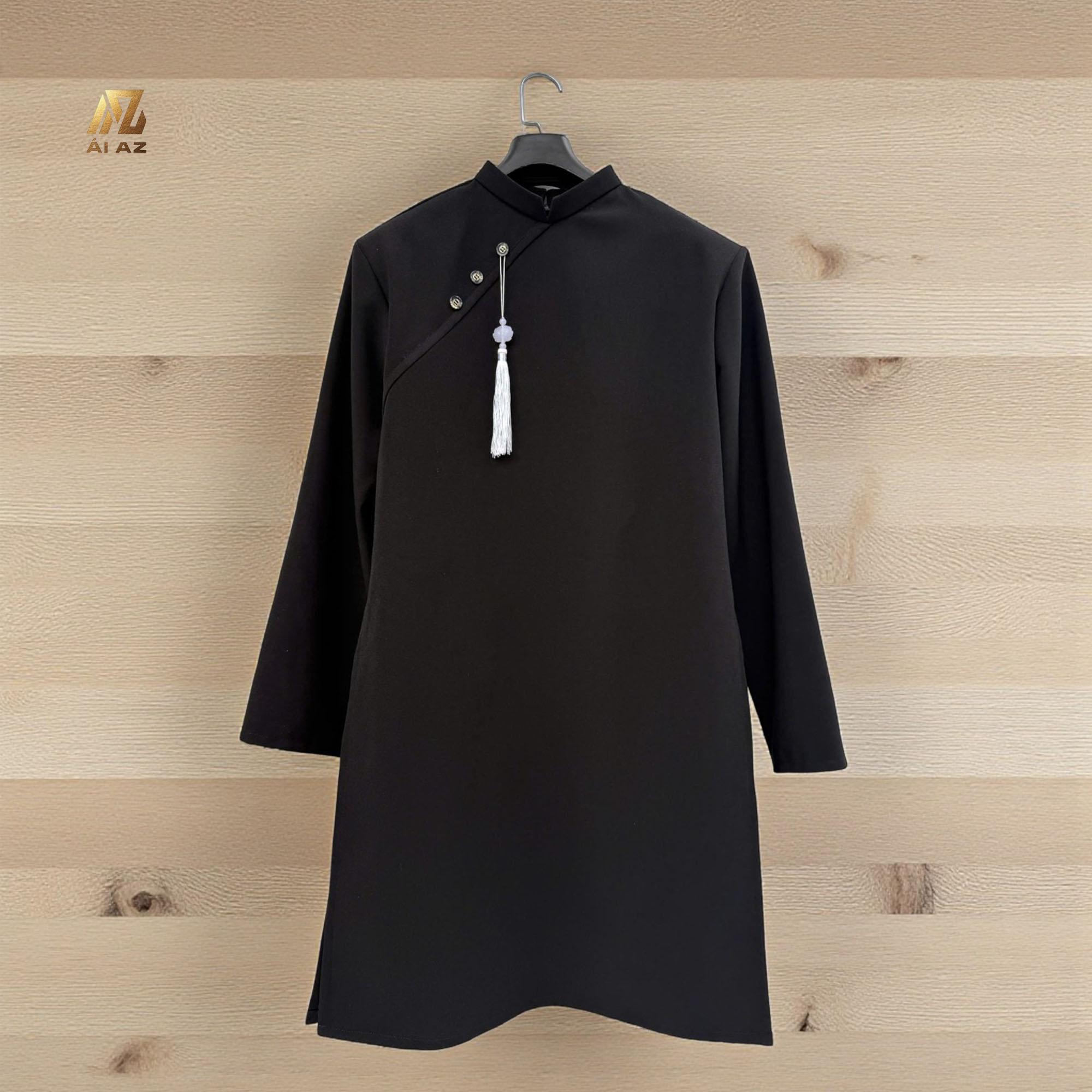 Áo Dài Nam Cách Tân Vài Cotton Hàn-Mặc Tết, Chụp Ảnh KT01_thumbnail_7