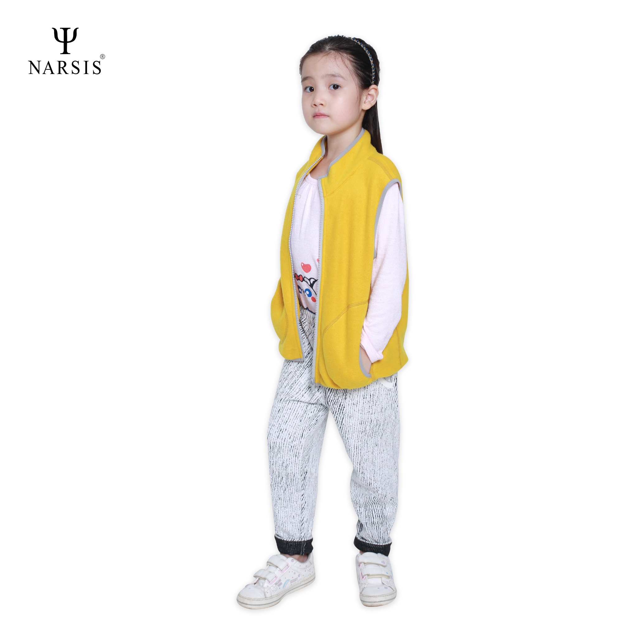 ÁO THU ĐÔNG BÉ GÁI KL0015 NARSIS VẢI NỈ ẤM ÁP, MỀM MẠI, THÍCH HỢP MÙA ĐÔNG, GIỮ NHIỆT TỐT_thumbnail_2