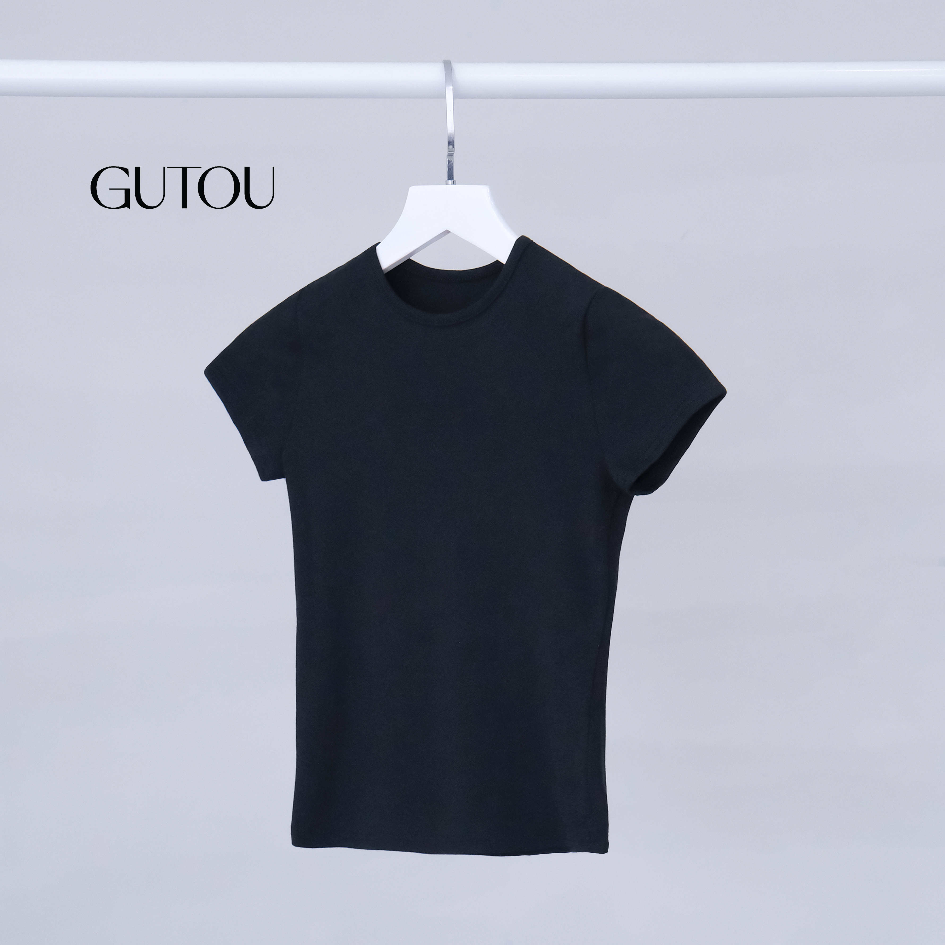 [ GUTOU ] Áo Thun Tay Ngắn Ôm Body_thumbnail_5