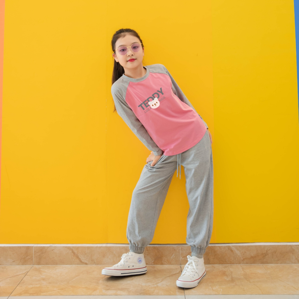 Đồ bộ dài tay bé gái in hình nhiều mẫu - Loza G0222_thumbnail_5