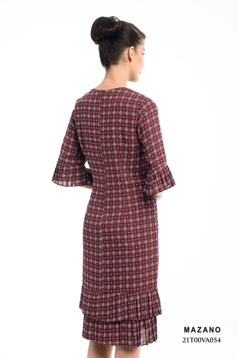 Đầm suông họa tiết phối chân dập ly_thumbnail_2