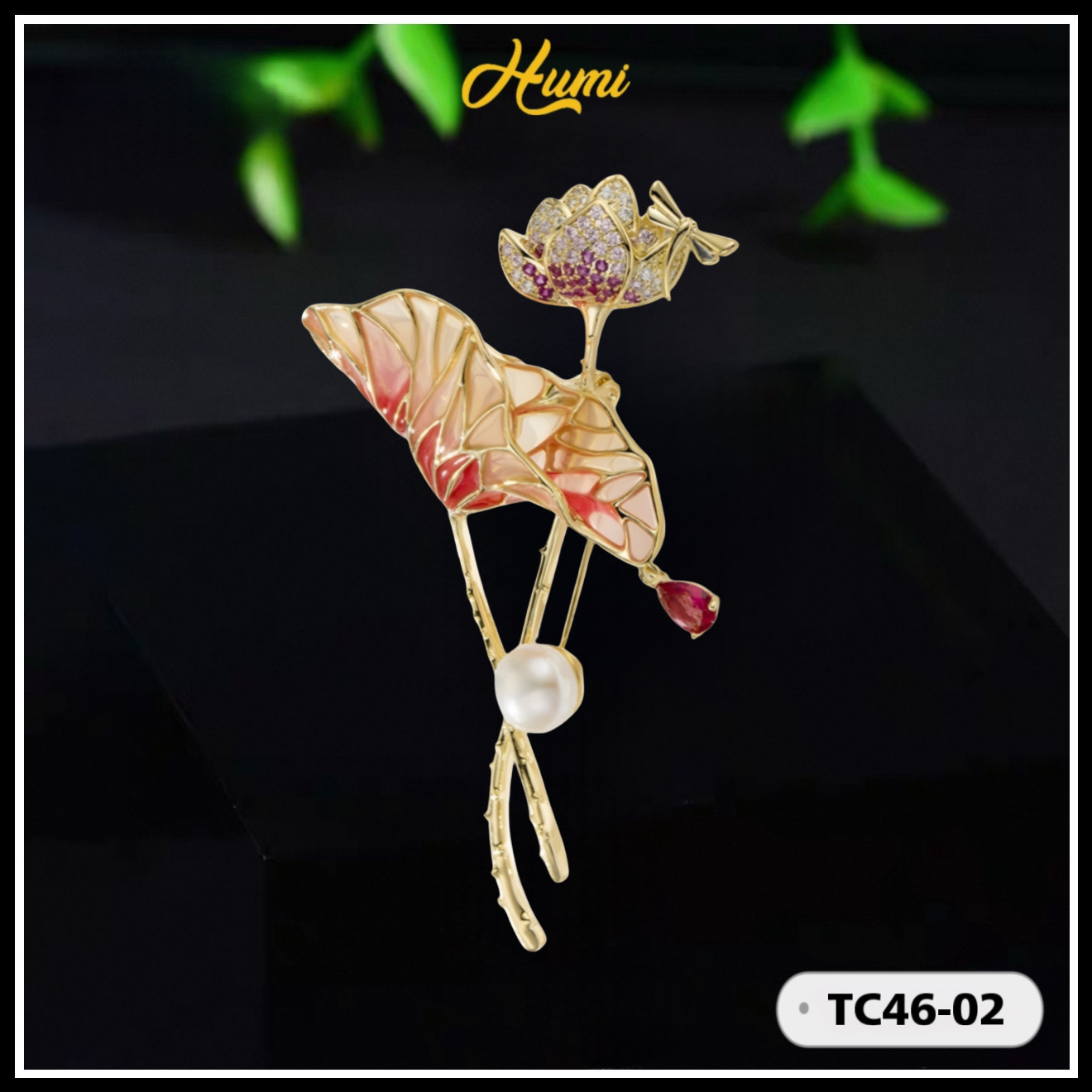 TRÂM CÀI SEN LÁ HỒNG NGỌC TRAI (TC46-02)