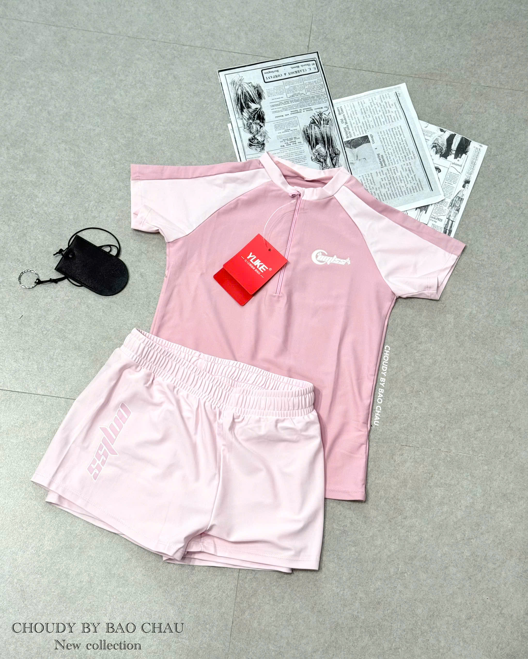 SALE S79 SET ĐỒ BƠI BÉ GÁI TAY NGẮN_thumbnail_7