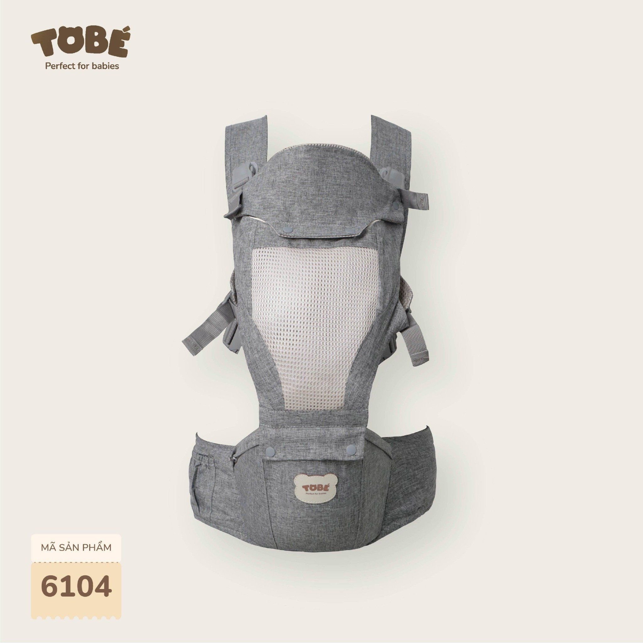 Địu Trợ Lực Đỡ Cổ MISSA-Pink, xám