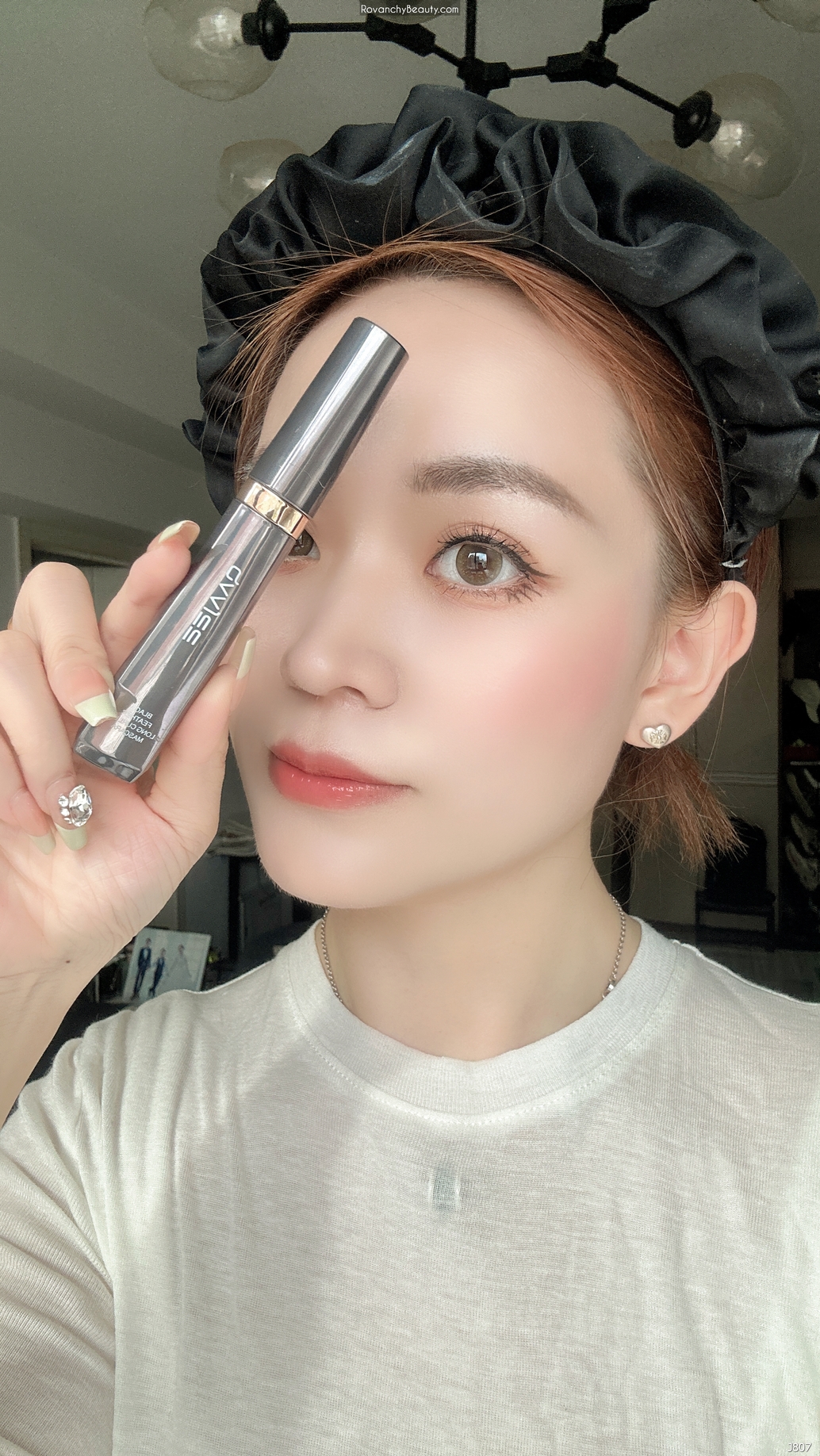 Mascara QAAJEE J807 - Làm Dài Và Cong Mi, Chống Trôi, Bền Màu Suốt 24H_thumbnail_18