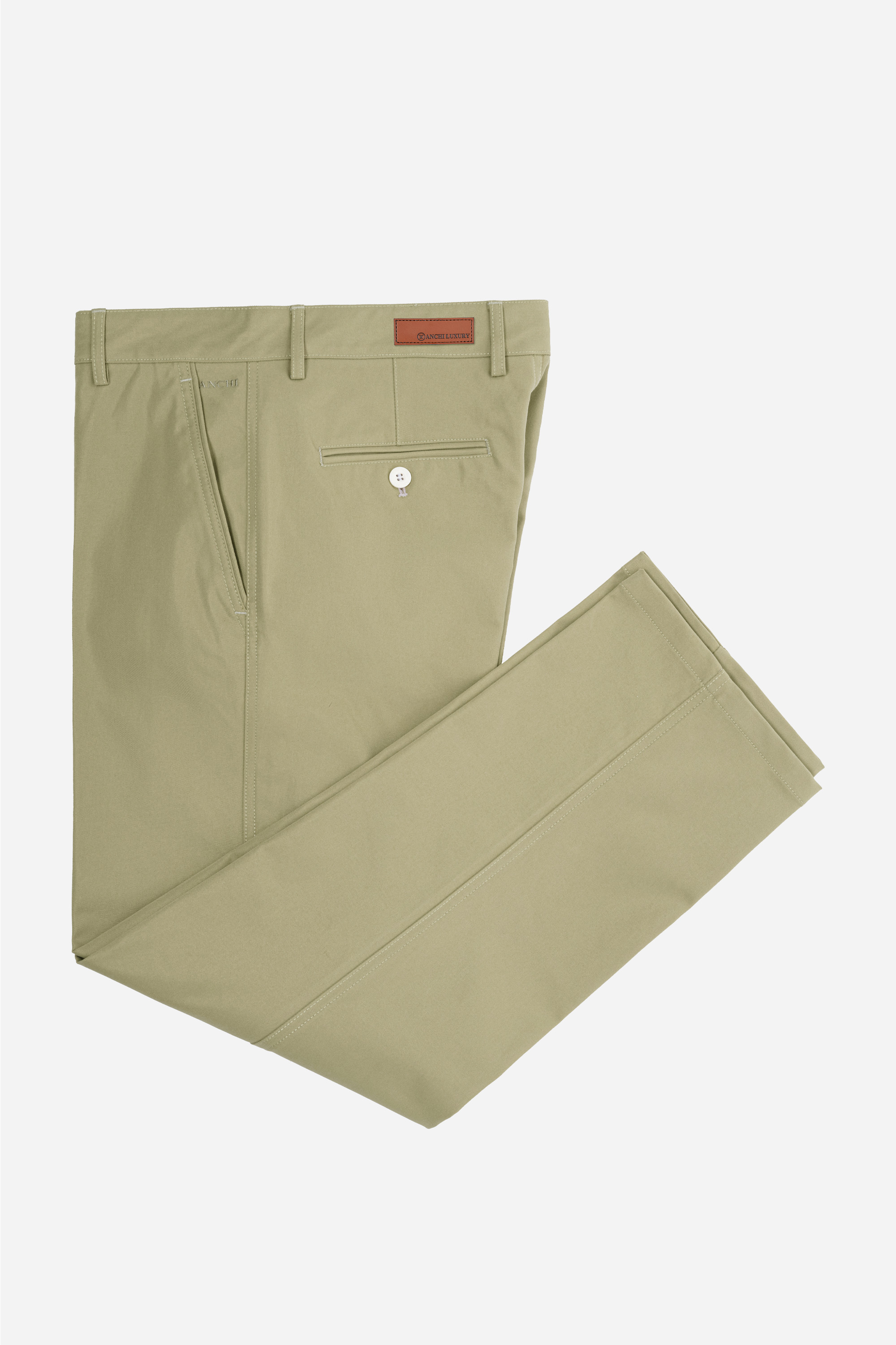 Quần Kaki 0 Li Nam Trung Niên ANCHI Phom Suông Ống Rộng Cao Cấp_thumbnail_1