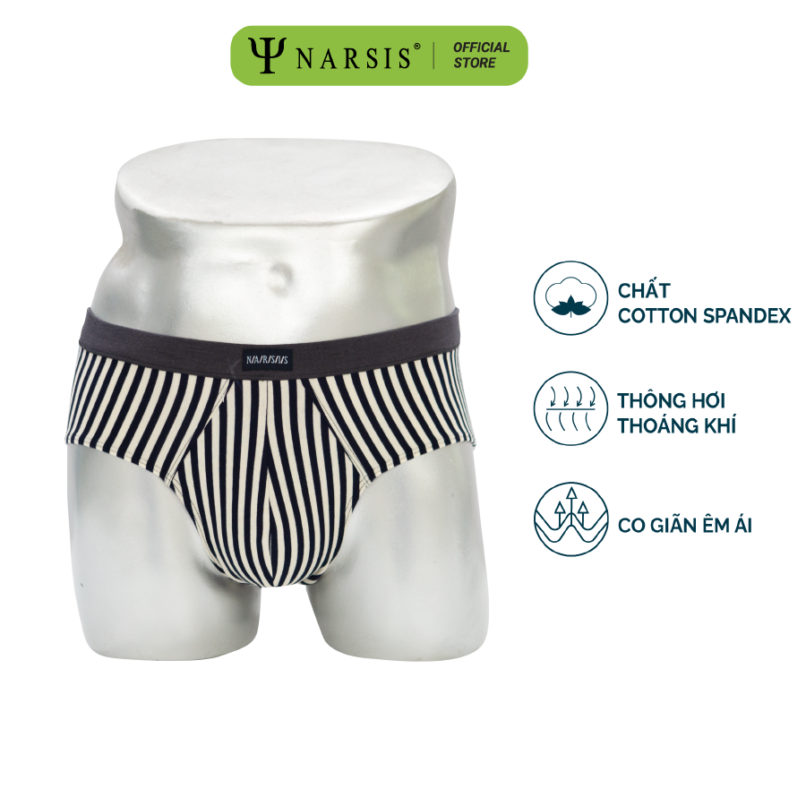 QUẦN SỊP NAM KẺ TÍM THAN - COTTON CO GIÃN 4 CHIỀU CÓ LỚP LÓT KHÁNG KHUẨN KHỬ MÙI - C23008 C23004 ..._thumbnail_6