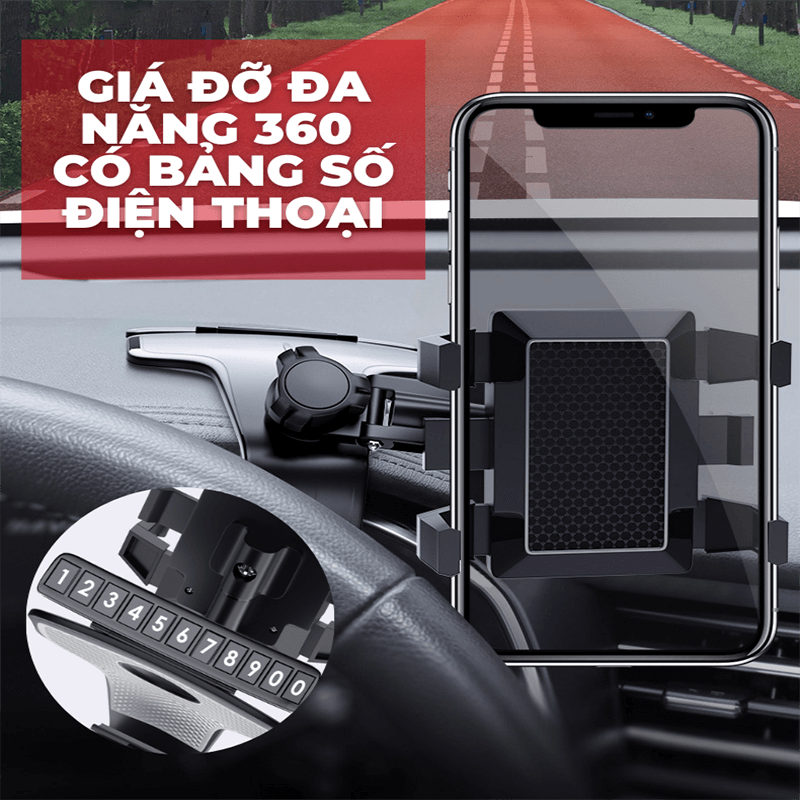 Giá Đỡ Đa Năng 3IN1 KINGCAR