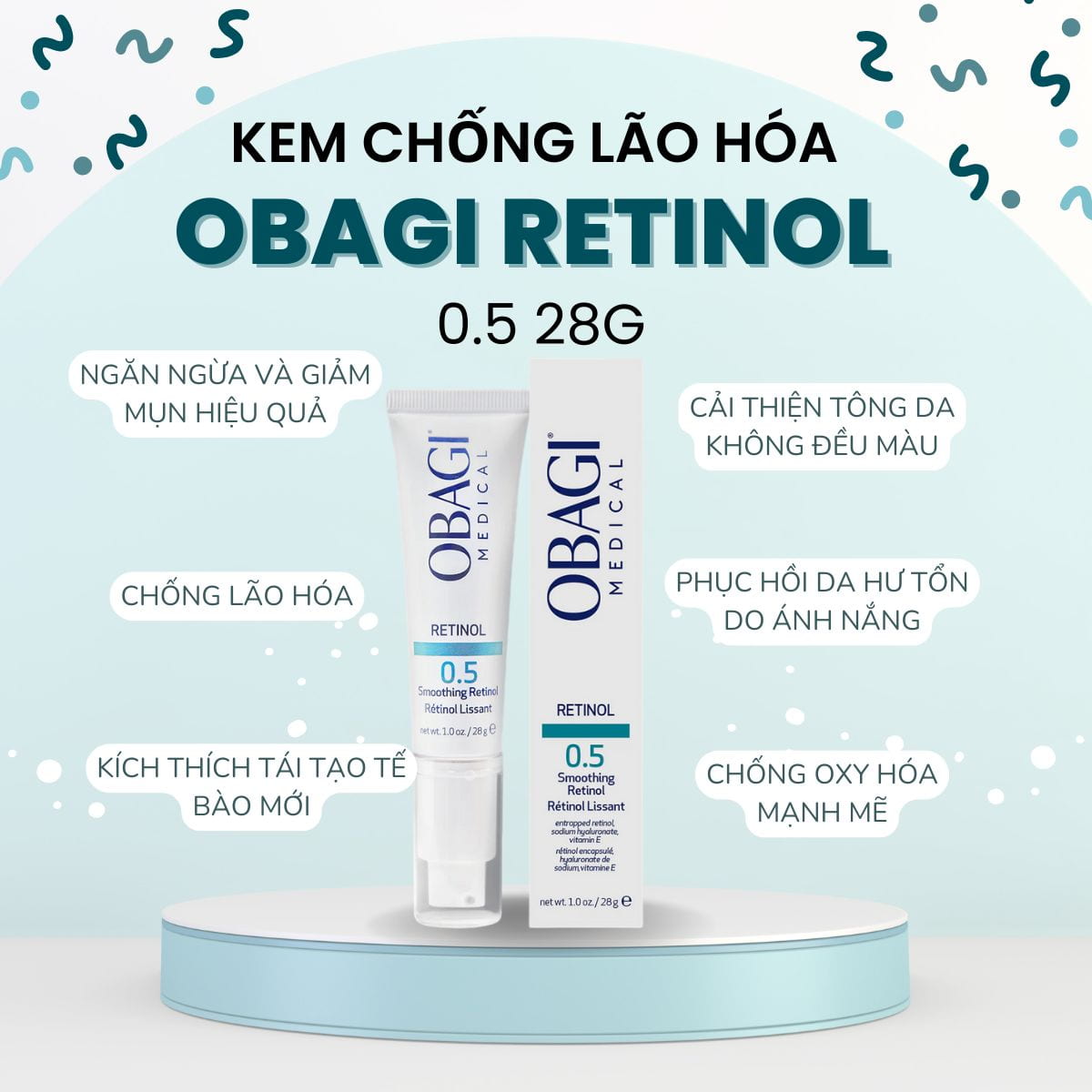 Kem Dưỡng Ẩm & Giảm Nếp Nhăn Obagi Retinol 0.5 28g_thumbnail_3