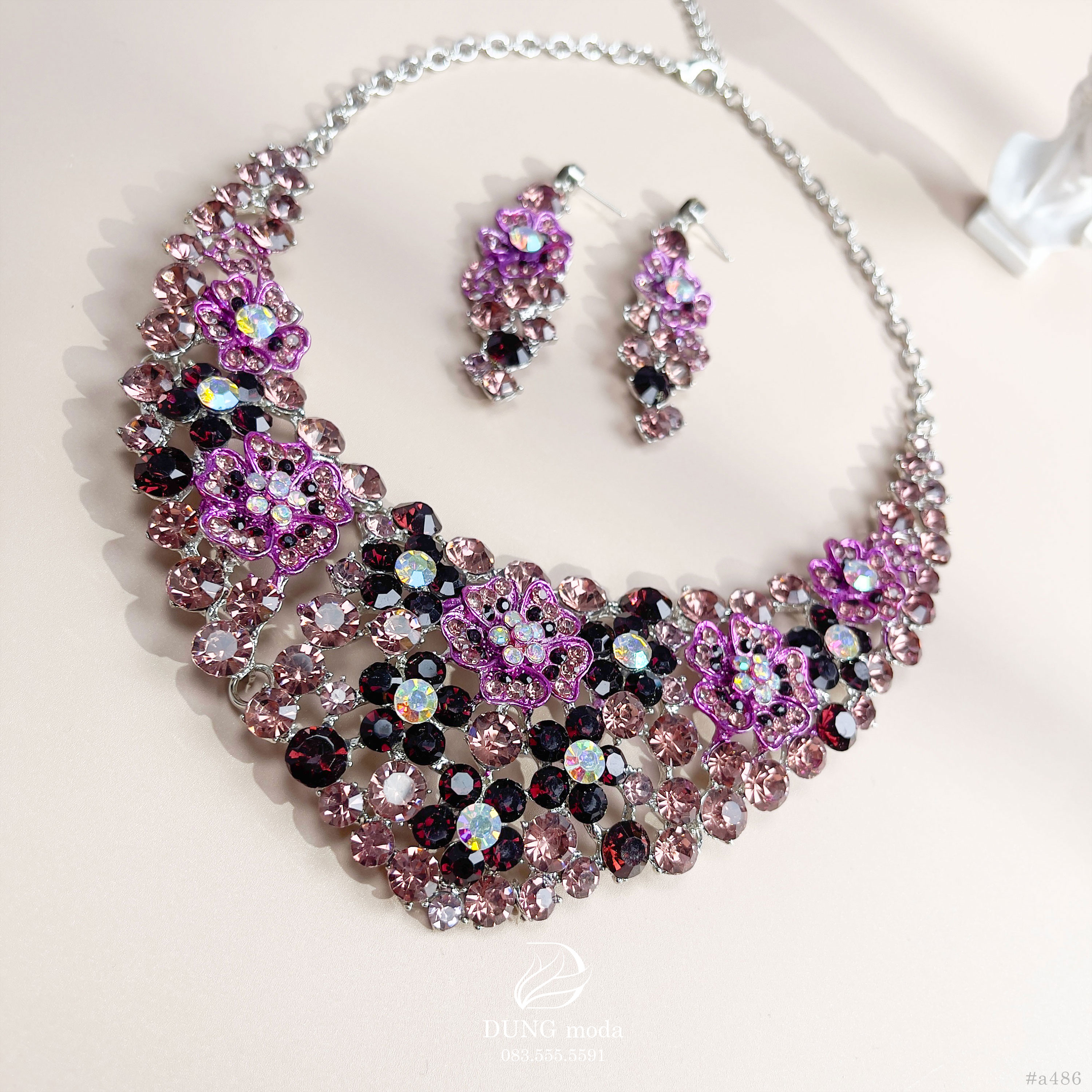 Bộ Trang Sức Pha Lê A486_thumbnail_3