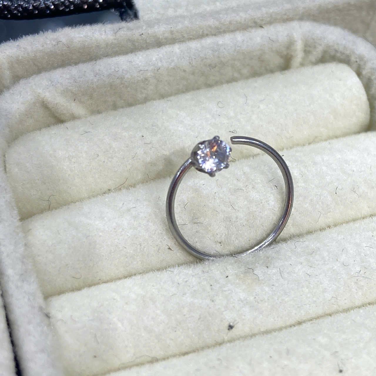 Vòng bẻ kim cương trắng size 10._thumbnail_3