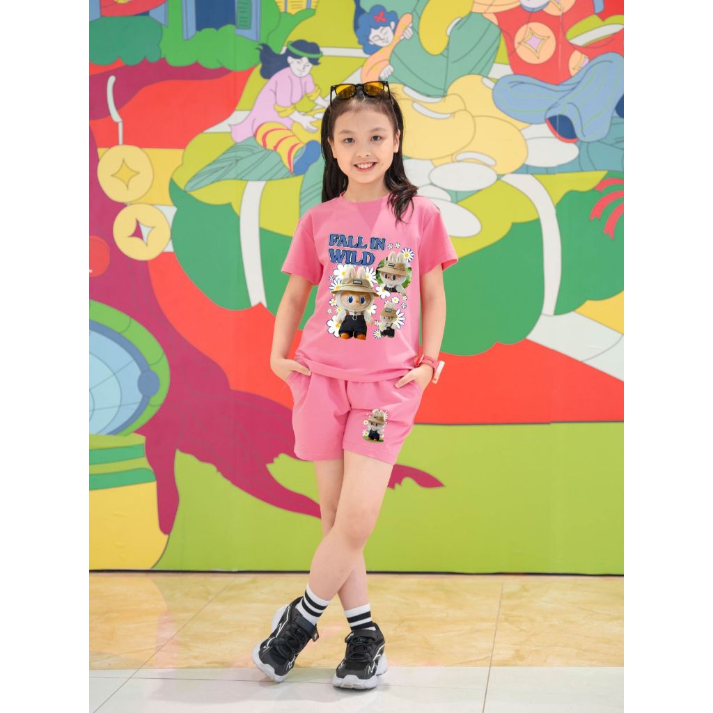 Bộ đồ bé gái in hình 'LABUBU fall in wind' - SB111_thumbnail_2