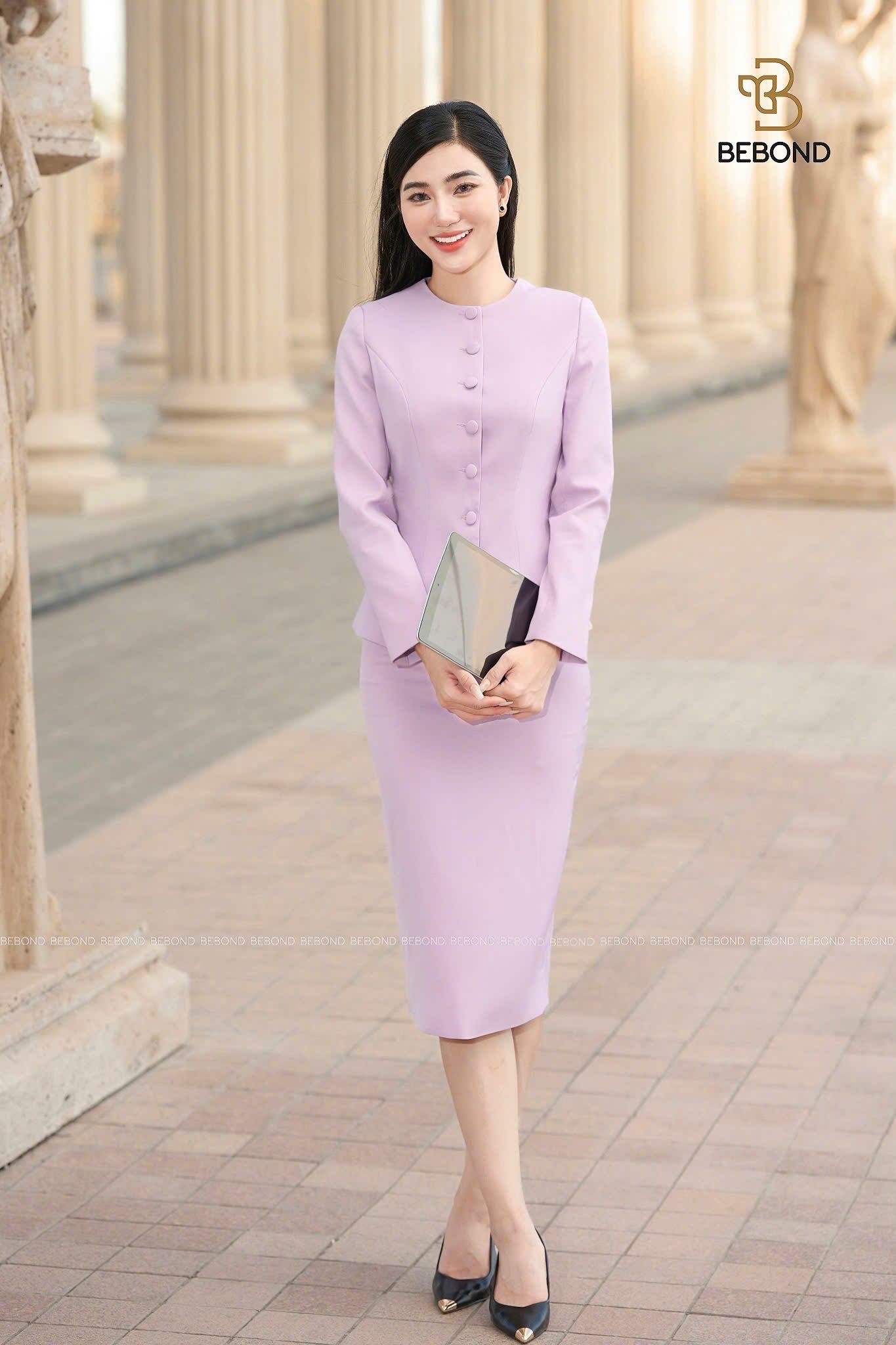 Set Vest SUZY không cổ màu TÍM_thumbnail_2