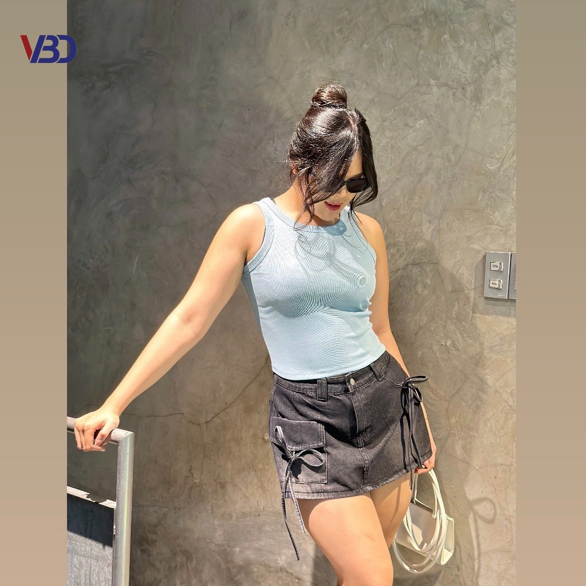 Quần váy jean túi hộp phối nơ bigsize QVJ014_thumbnail_6