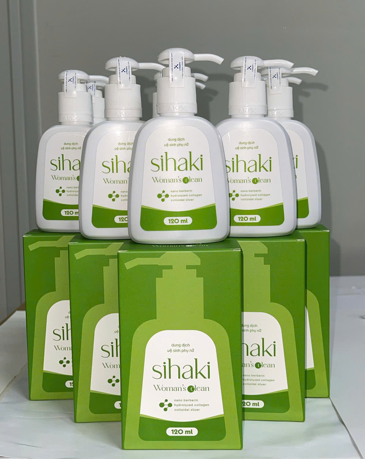 Dung dịch vệ sinh phụ nữ Sihaki Woman's Clean (Hộp 120ml)_thumbnail_2