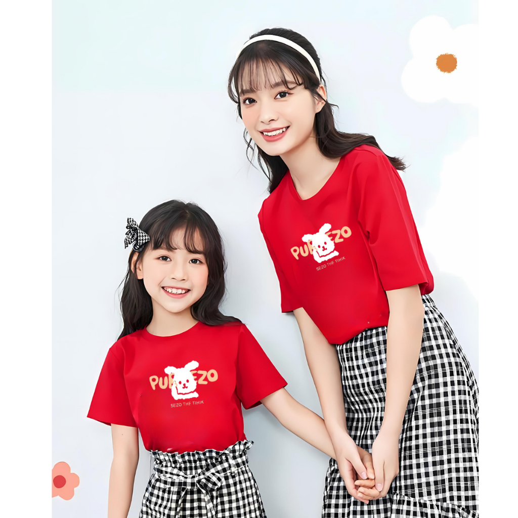 Áo đôi mẹ và bé gái nhiều mẫu  - LOZA MB001_thumbnail_4